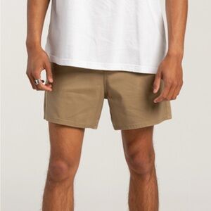 RSQ Tan Athletic‎ Shorts with Elastic Waistband